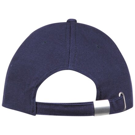 Бейсболка Buffalo, темно-синяя с неоново-оранжевым Бейсболка Buffalo, темно-синяя с неоново-оранжевым