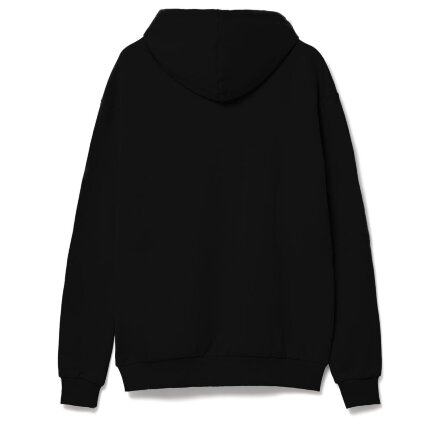 Толстовка с капюшоном Unit Kirenga Heavy, черная Толстовка с капюшоном Unit Kirenga Heavy, черная