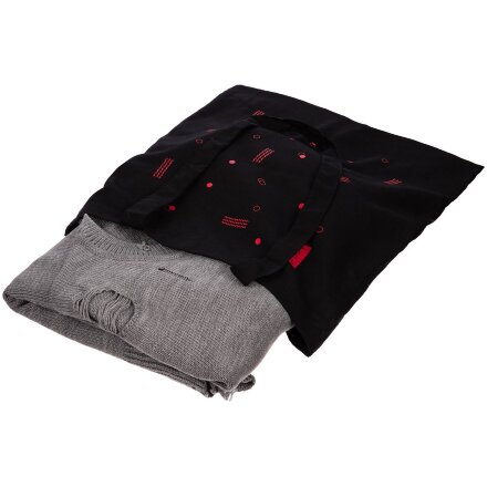 Джемпер оверсайз унисекс Grunge в сумке, черный Джемпер оверсайз унисекс Grunge в сумке, черный