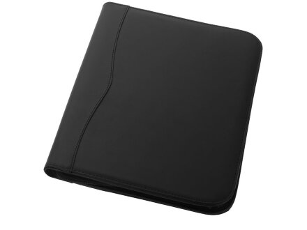 Папка A4 Ebony на молнии, черный Папка A4 Ebony на молнии, черный