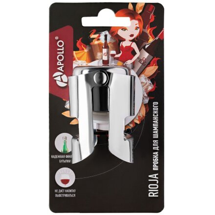 Набор для шампанского Isabella, в черной упаковке Набор для шампанского Isabella, в черной упаковке