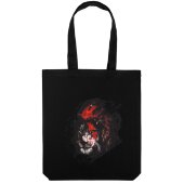 Холщовая сумка «Арт-рокстар. Зигги», черная Холщовая сумка «Арт-рокстар. Зигги», черная