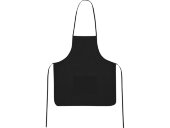 Фартук, черный, плотность 80г/м2 Фартук, черный, плотность 80г/м2