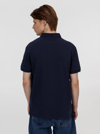 Рубашка поло унисекс Pacific, кобальт (темно-синяя) Рубашка поло унисекс Pacific, кобальт (темно-синяя)