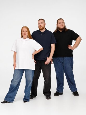 Рубашка поло унисекс Pacific, кобальт (темно-синяя) Рубашка поло унисекс Pacific, кобальт (темно-синяя)