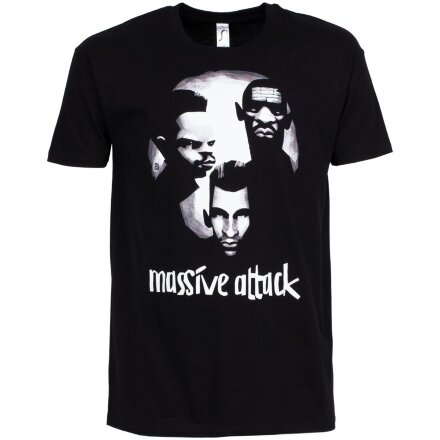 Футболка «Меламед. Massive Attack», черная Футболка «Меламед. Massive Attack», черная