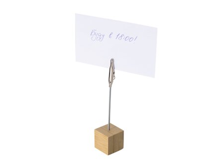 Держатель для заметок из бамбука Kind reminder Держатель для заметок из бамбука Kind reminder