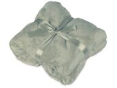 Плед мягкий флисовый Fancy, оливковый Плед мягкий флисовый Fancy, оливковый