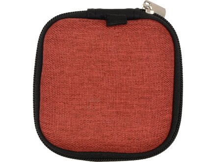 Набор с наушниками и зарядным кабелем 3-в-1 In motion, красный Набор с наушниками и зарядным кабелем 3-в-1 In motion, красный