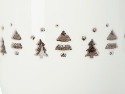 Кружка c прозрачной глазурью Twinkling Trees