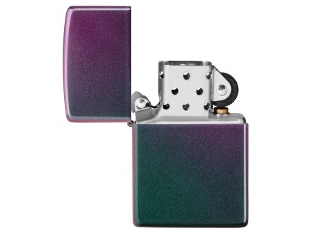 Зажигалка ZIPPO Classic с покрытием Iridescent, латунь/сталь, фиолетовая, матовая, 38x13x57 мм Зажигалка ZIPPO Classic с покрытием Iridescent, латунь/сталь, фиолетовая, матовая, 38x13x57 мм
