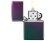 Зажигалка ZIPPO Classic с покрытием Iridescent, латунь/сталь, фиолетовая, матовая, 38x13x57 мм