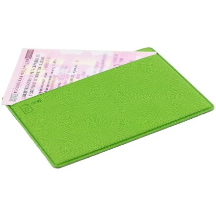Обложка для автодокументов Devon Light, зеленая Обложка для автодокументов Devon Light, зеленая