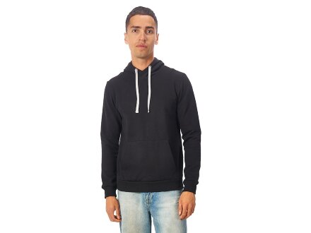 Толстовка унисекс Stream с капюшоном, черный Толстовка унисекс Stream с капюшоном, черный