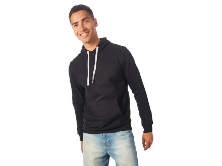 Толстовка унисекс Stream с капюшоном, черный Толстовка унисекс Stream с капюшоном, черный