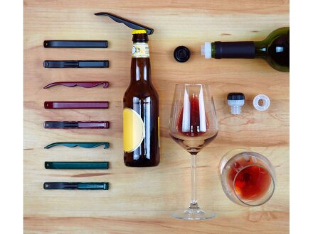 Пробка-каплеуловитель 2-в-1, черный/белый Пробка-каплеуловитель 2-в-1, черный/белый