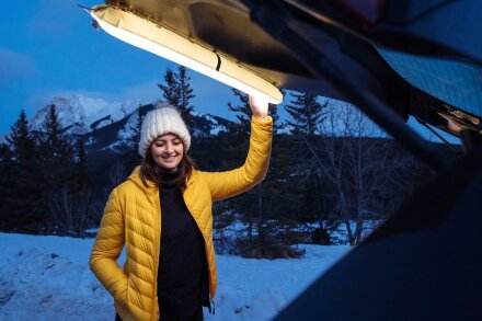 Мягкий кемпинговый фонарь Everglow Light Tube, большой Мягкий кемпинговый фонарь Everglow Light Tube, большой