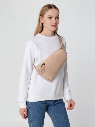 Поясная сумка coolStuff, бежевая Поясная сумка coolStuff, бежевая