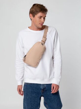 Поясная сумка coolStuff, бежевая Поясная сумка coolStuff, бежевая