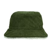 Панама Bucket двусторонняя утепленная, хаки с бежевым Панама Bucket двусторонняя утепленная, хаки с бежевым