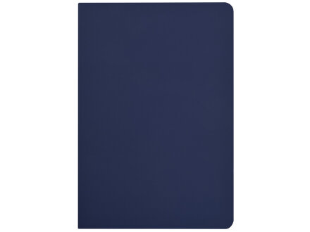 Бизнес-тетрадь А5 Pragmatic Contrast, 40 листов в клетку, темно-синий с синим срезом