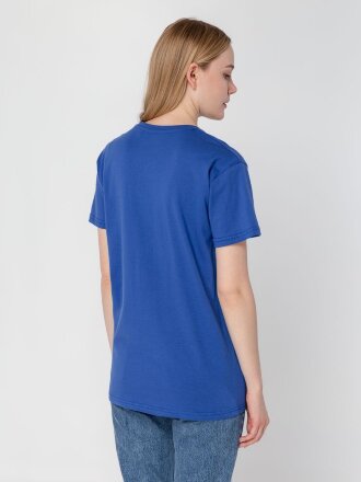 Футболка унисекс T-Bolka 160, ярко-синяя Футболка унисекс T-Bolka 160, ярко-синяя