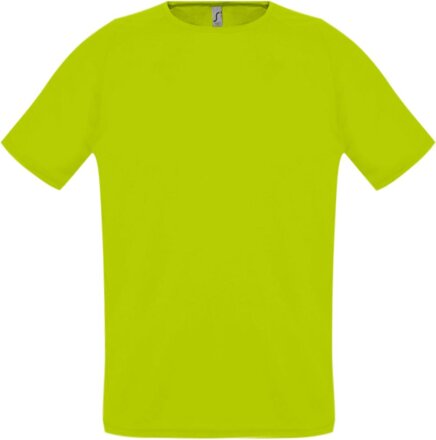Футболка унисекс Sporty 140, зеленый неон