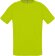 Футболка унисекс Sporty 140, зеленый неон