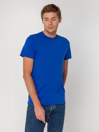 Футболка мужская T-bolka Stretch, ярко-синяя Футболка мужская T-bolka Stretch, ярко-синяя