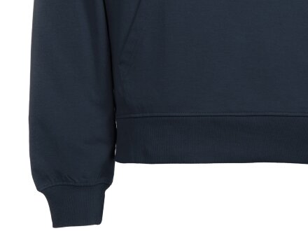 Худи Warsaw, футер 220гр, темно-синий Худи Warsaw, футер 220гр, темно-синий