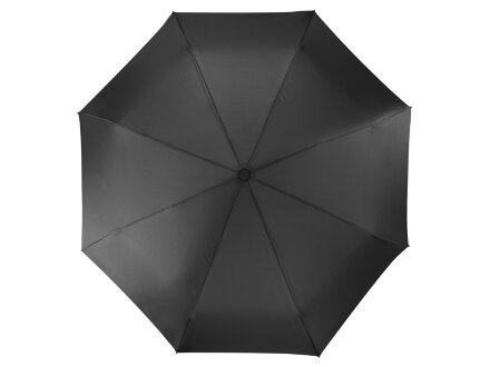 Зонт складной Irvine, полуавтоматический, 3 сложения, с чехлом, черный Зонт складной Irvine, полуавтоматический, 3 сложения, с чехлом, черный