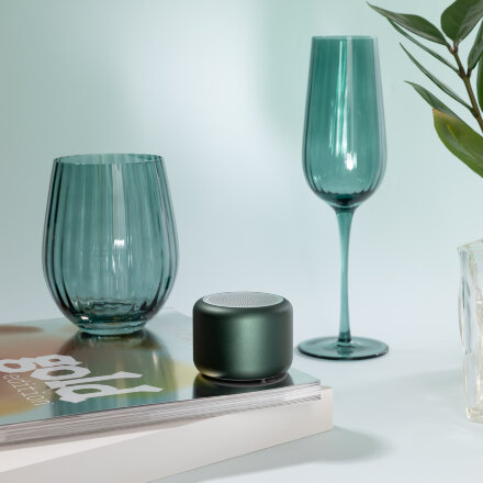 Беспроводная колонка Passion 80dB 600 mAh, зеленая Беспроводная колонка Passion 80dB 600 mAh, зеленая