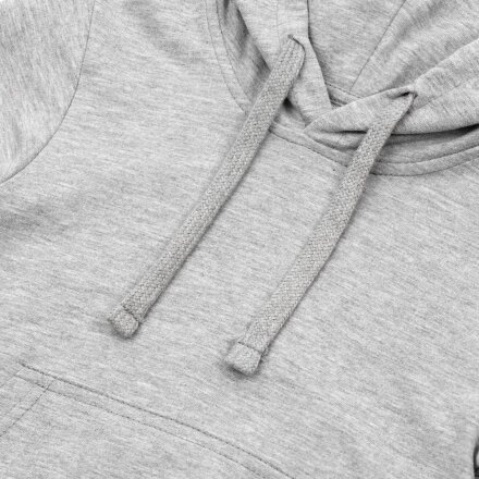 Толстовка с капюшоном детская Kirenga Kids, серый меланж Толстовка с капюшоном детская Kirenga Kids, серый меланж