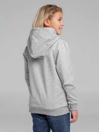 Толстовка с капюшоном детская Kirenga Kids, серый меланж Толстовка с капюшоном детская Kirenga Kids, серый меланж