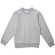 Свитшот детский Toima Kids, серый меланж с нанесением логотипа