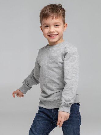 Свитшот детский Toima Kids, серый меланж Свитшот детский Toima Kids, серый меланж