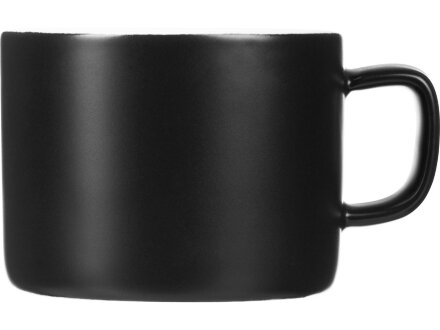 Чайная пара Brighton : блюдце овальное, чашка, коробка, черный Чайная пара Brighton : блюдце овальное, чашка, коробка, черный