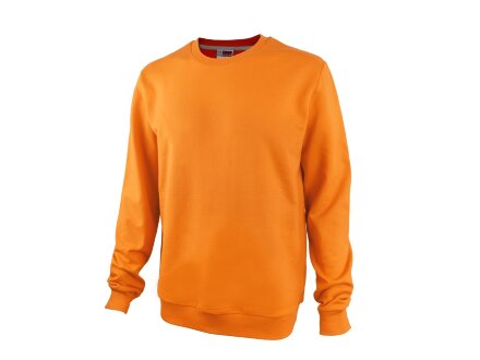 Свитшот Motion унисекс с начесом, оранжевый Свитшот Motion унисекс с начесом, оранжевый