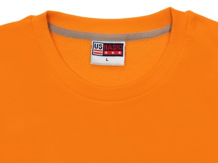 Свитшот Motion унисекс с начесом, оранжевый Свитшот Motion унисекс с начесом, оранжевый