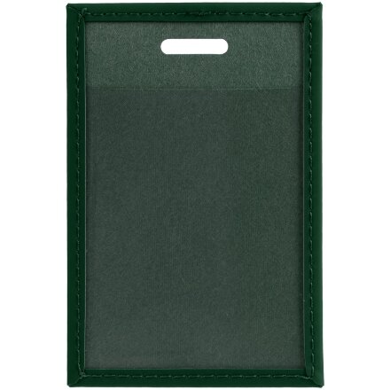Чехол для пропуска Shall, зеленый Чехол для пропуска Shall, зеленый