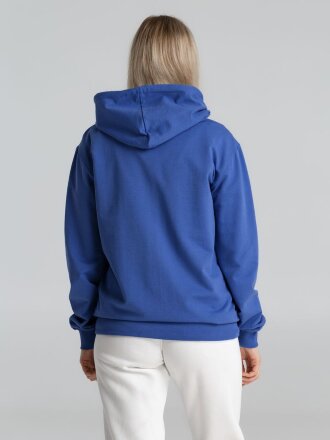 Толстовка на молнии с капюшоном Siverga 2.0, ярко-синяя Толстовка на молнии с капюшоном Siverga 2.0, ярко-синяя