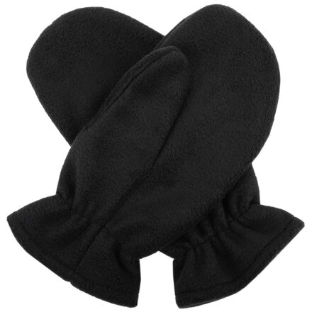 Варежки Fleecy, черные Варежки Fleecy, черные