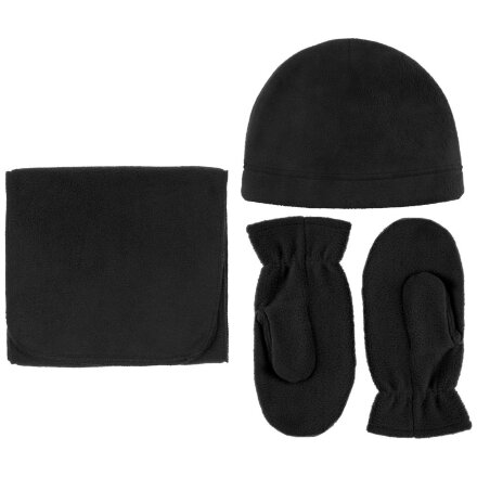 Варежки Fleecy, черные Варежки Fleecy, черные