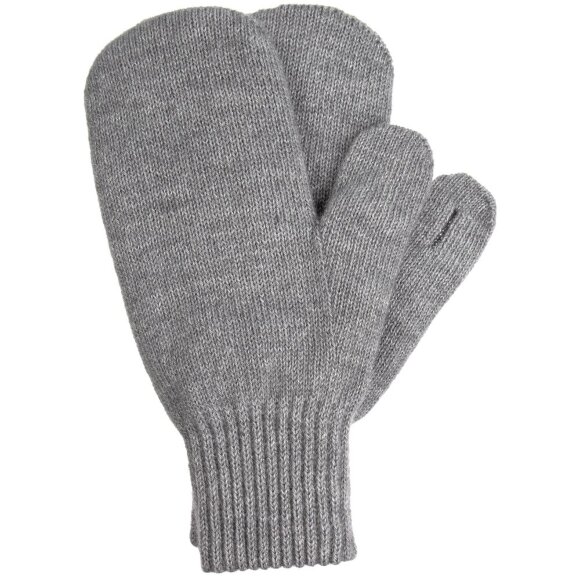 Варежки Capris, серый меланж с нанесением логотипа