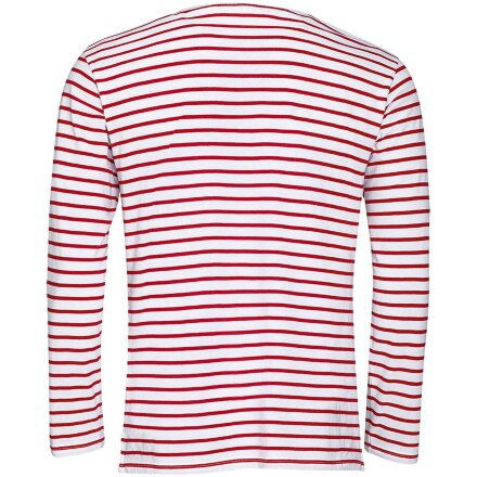 Футболка мужская Marine Men, белая с красным Футболка мужская Marine Men, белая с красным