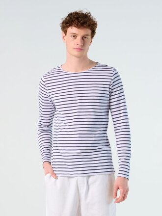 Футболка мужская Marine Men, белая с красным Футболка мужская Marine Men, белая с красным