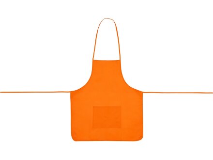 Фартук, оранжевый, плотность 80г/м2 Фартук, оранжевый, плотность 80г/м2