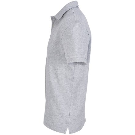 Рубашка поло унисекс Pacific, серый меланж Рубашка поло унисекс Pacific, серый меланж