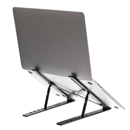 Подставка для ноутбука и планшета Scaffold Light ver.2, черная Подставка для ноутбука и планшета Scaffold Light ver.2, черная