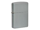 Зажигалка ZIPPO Classic с покрытием Flat Grey, латунь/сталь, серая, глянцевая, 38x13x57 мм Зажигалка ZIPPO Classic с покрытием Flat Grey, латунь/сталь, серая, глянцевая, 38x13x57 мм